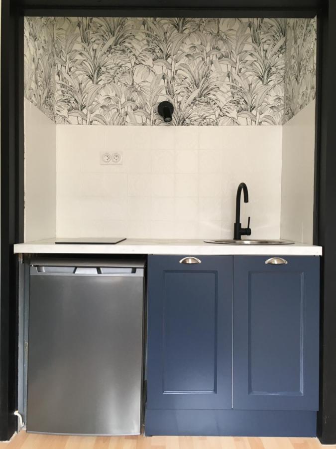 Studio 3 étoiles rénové, lumineux et cosy à 2 pas des thermes dans immeuble atypique Capvern Extérieur photo