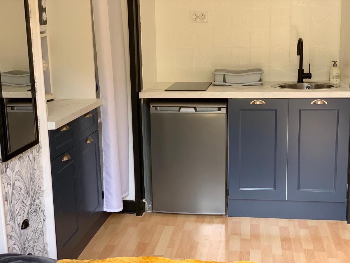 Studio 3 étoiles rénové, lumineux et cosy à 2 pas des thermes dans immeuble atypique Capvern Extérieur photo